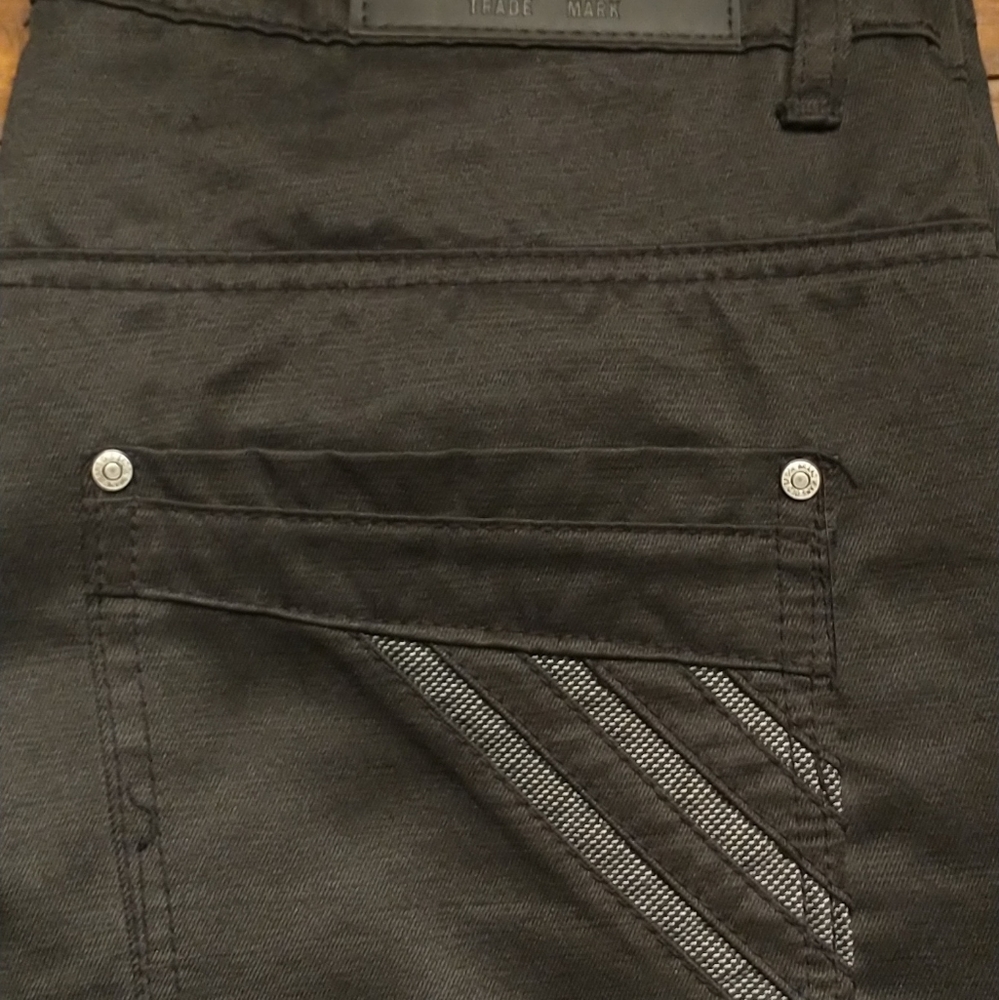 Old Skool - Black Denim Jeans 34(slim) - Picture 3 of 6